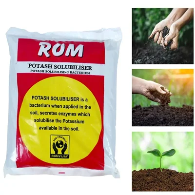 ROM 5 kg Potash Solubiliser | Bio Fertilizer | Plant Growth Promoter